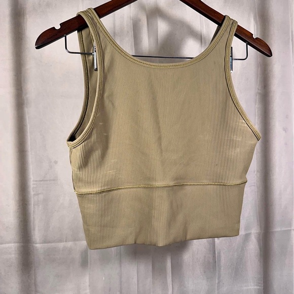 lululemon athletica Tops - lululemon athletica Tan Ribbed Tank Top